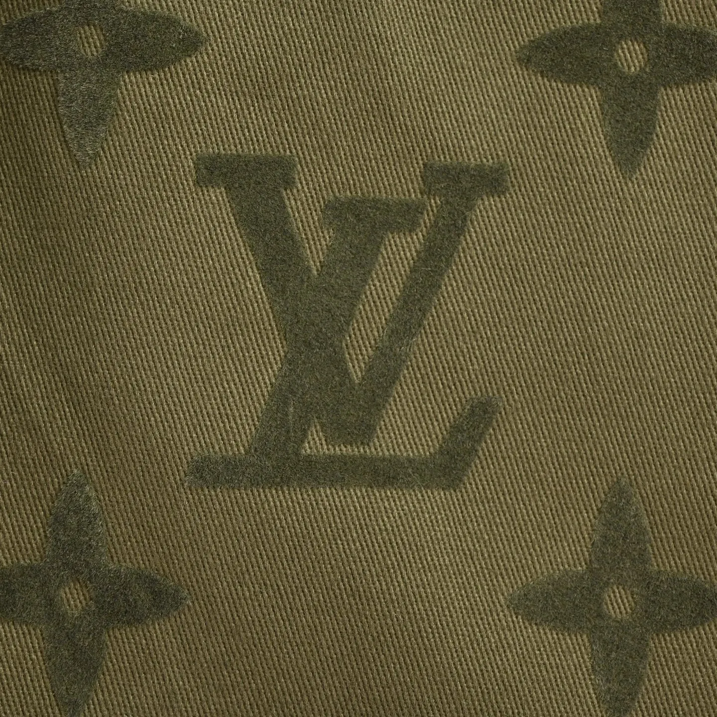 Louis Vuitton/Louis Vuitton presbyopic flocked shorts